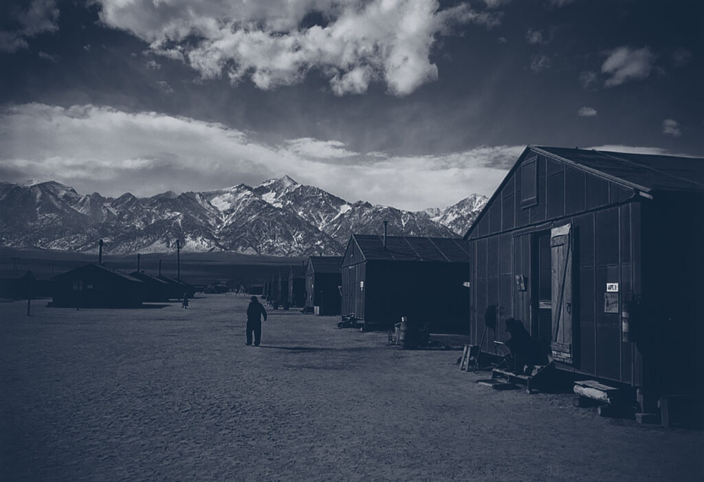 Manzanar street scene